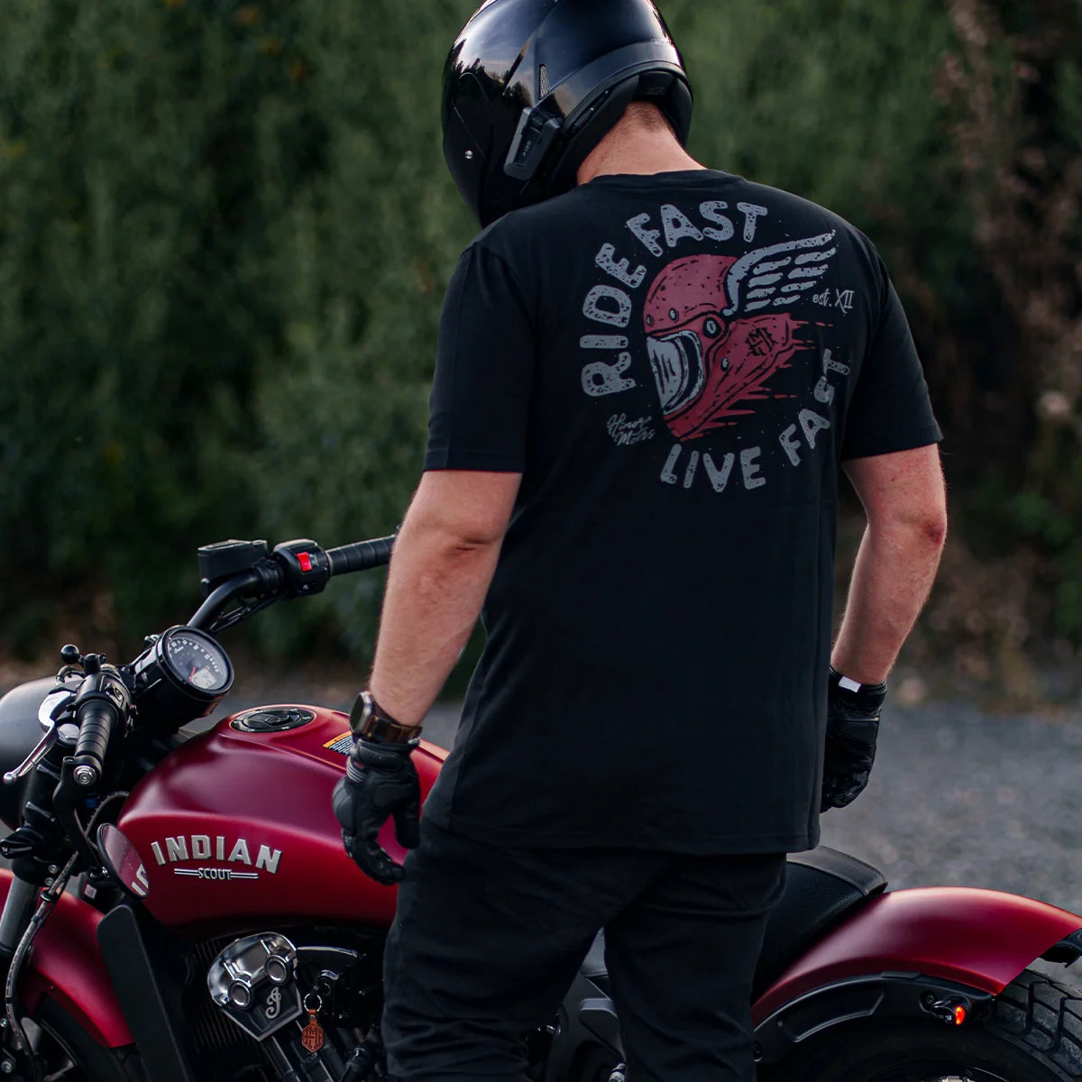 Motorrad T-Shirt Herren: Warum Heavy-Shirts den Unterschied machen
