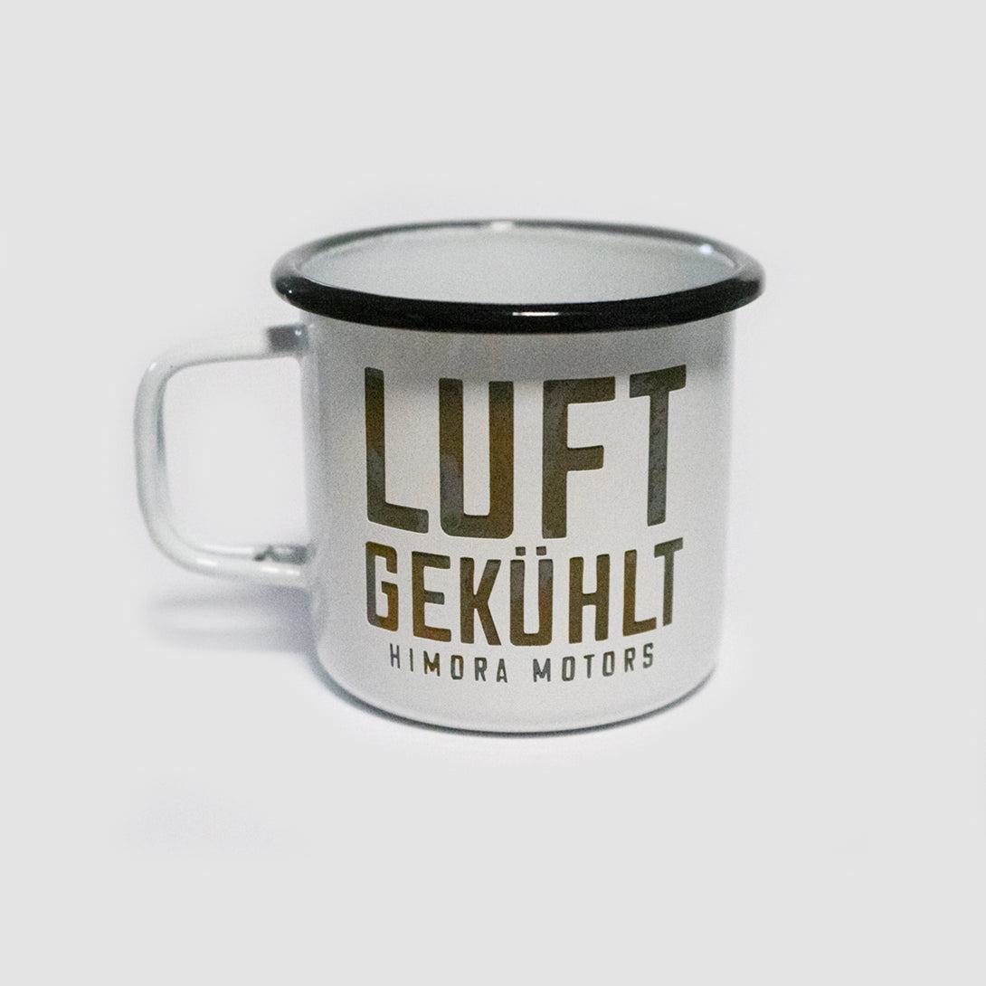 Emaille Becher "Luftgekühlt" - HIMORA MOTORS